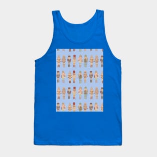 Nutcracker on line, blue Tank Top